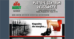 Desktop Screenshot of alfamarket.cz